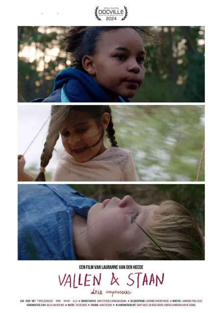 Poster - Vallen en staan - Lauranne Van den Heede 